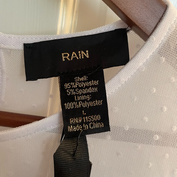 White Ruffle Top - Picture 2 of 4